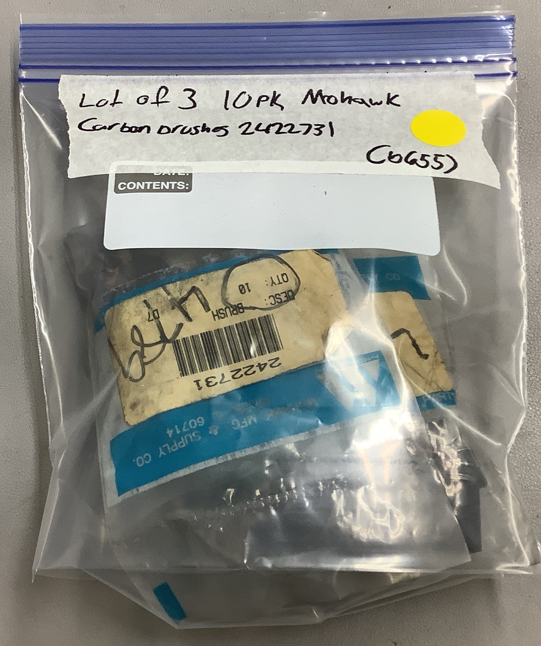 Lot Of 3 10pk Mohawk Carbon Brushes 2422731 (b655)
