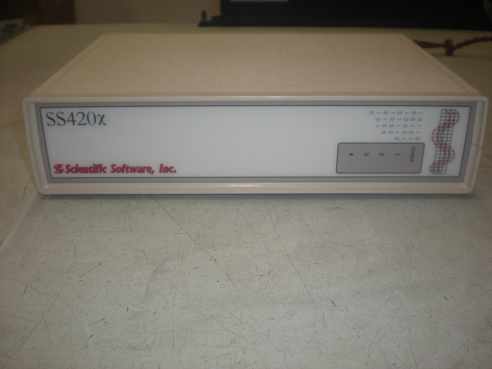 Scientific Software SS420X Analog to Digital Interface Box – Powers Up as Shown