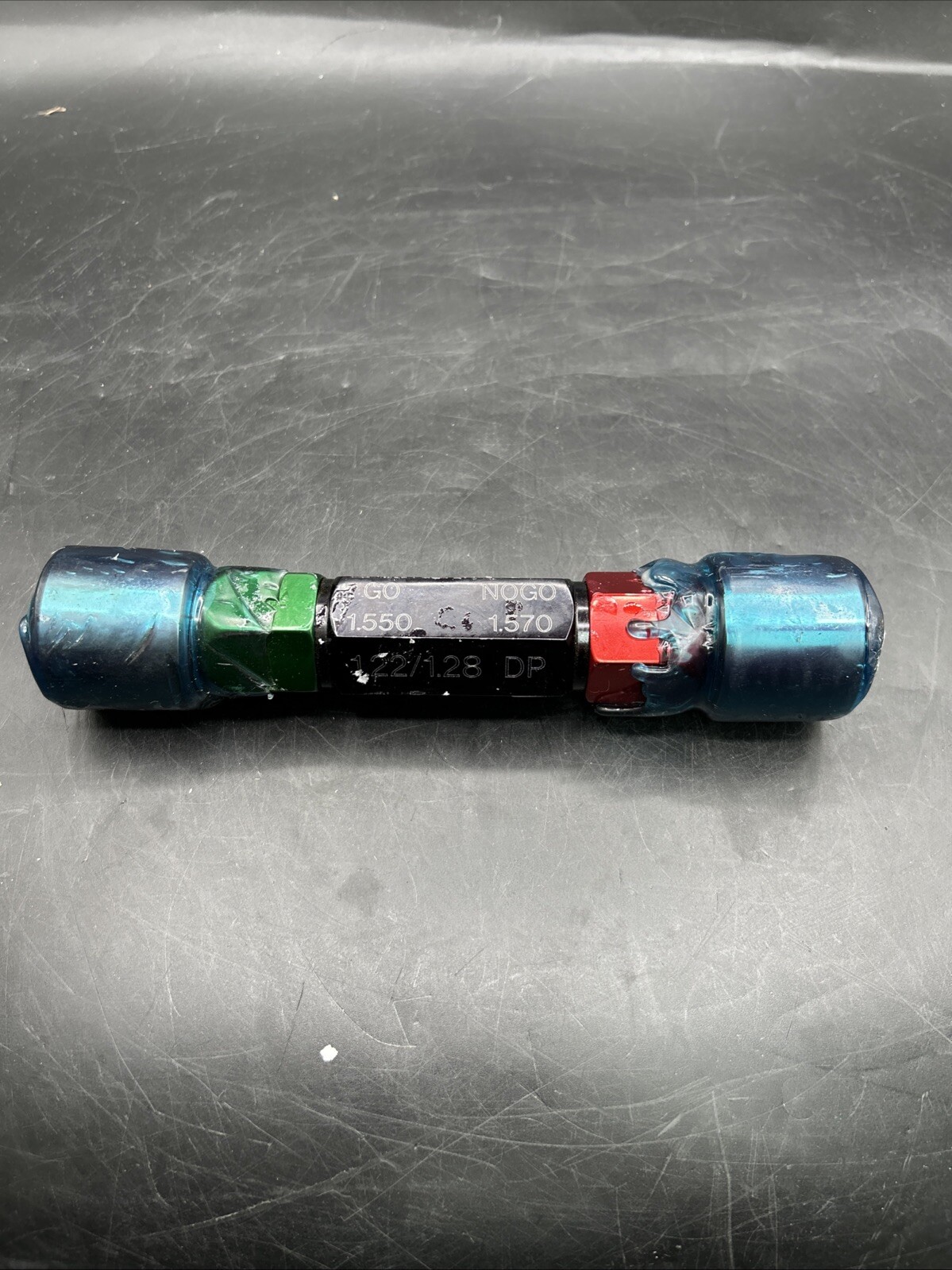 PERFEKT PRECISION 1.22/1.28 DP GO 1.550 NOGO 1.570 CYLINDRICAL GAUGE PLUG