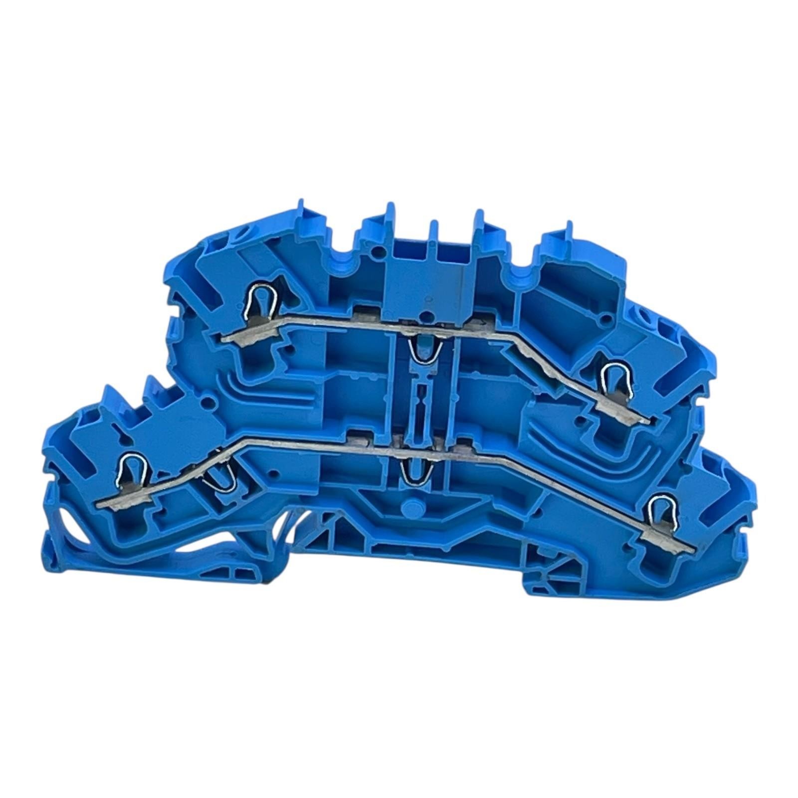 WAGO Terminal Block 2002-2604 TOPJOB S 2.5Mm² 500V Blue For DIN Rail