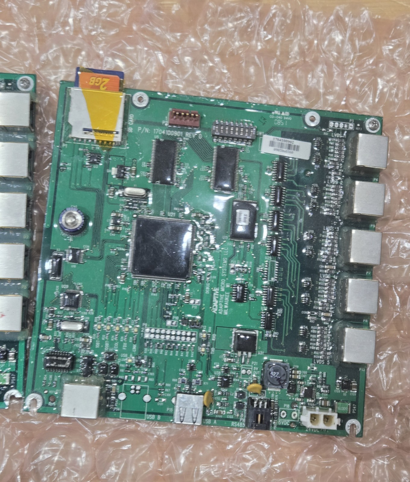 Lot of UNTESTED Items Daktronic Wireless Kit 0A-1327-1111 A-2476E Boards Etc