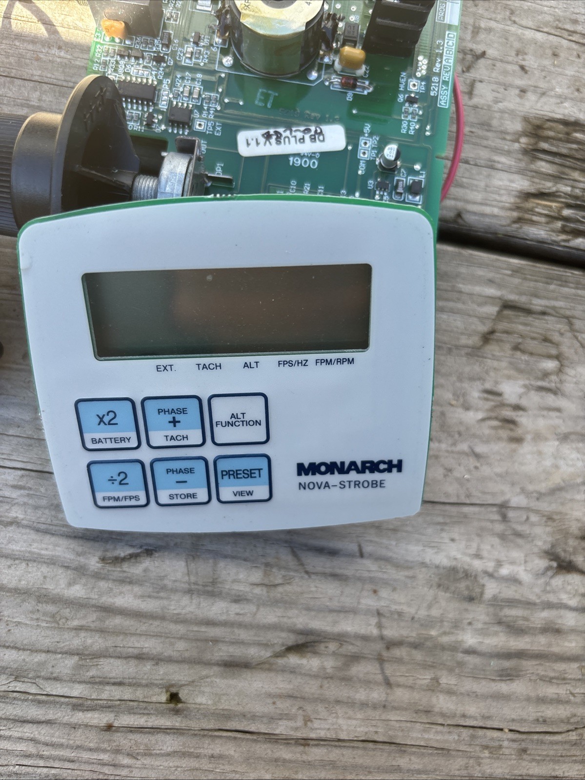 Monarch Nova Strobe BBX Rechargeable Stroboscope Control Board