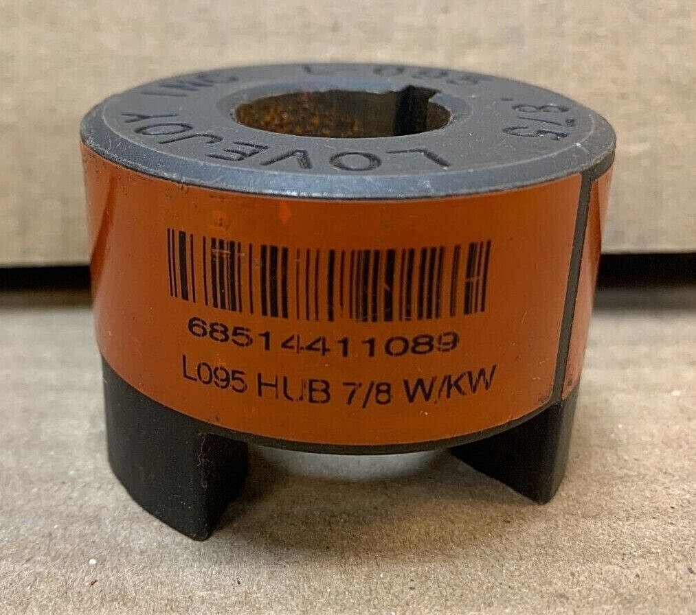 NEW LOT OF 8 LOVEJOY L-095 .875″ JAW COUPLING HUB 7/8″ KEYWAY