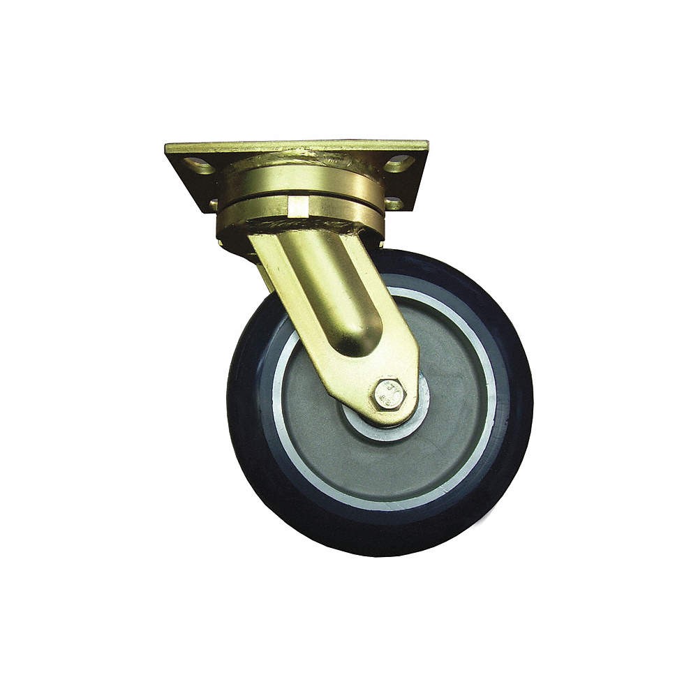 RWM 68-UAB-0821-S-92A PlateCaster,Swivel,Polyurethane,10 1/8″H 29XW13