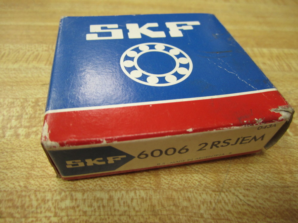 SKF 6006 2RSJEM Bearing 6006-2RS1/C3GJN