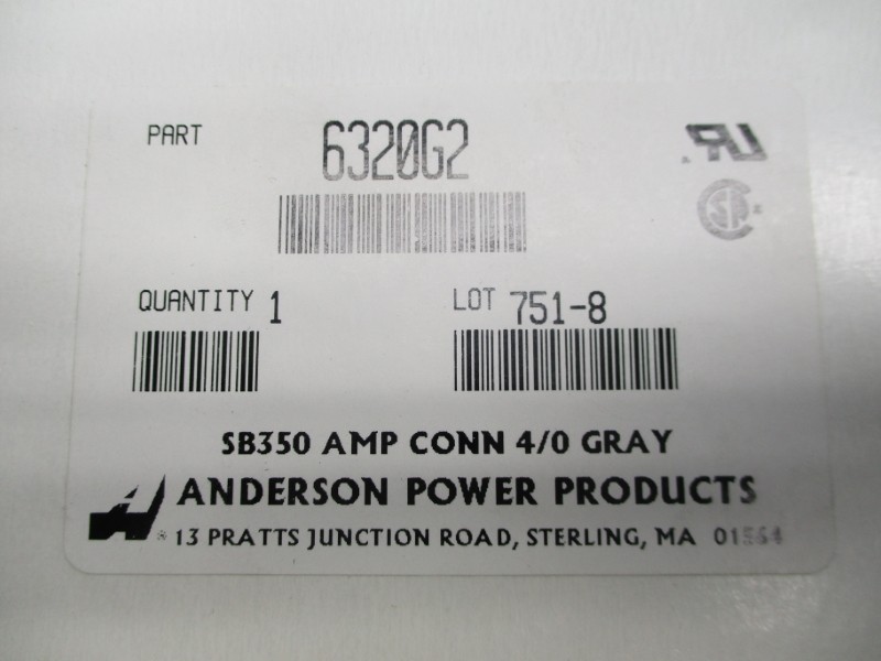 ANDERSON POWER SB350 6320G2 600V 350A NSMP