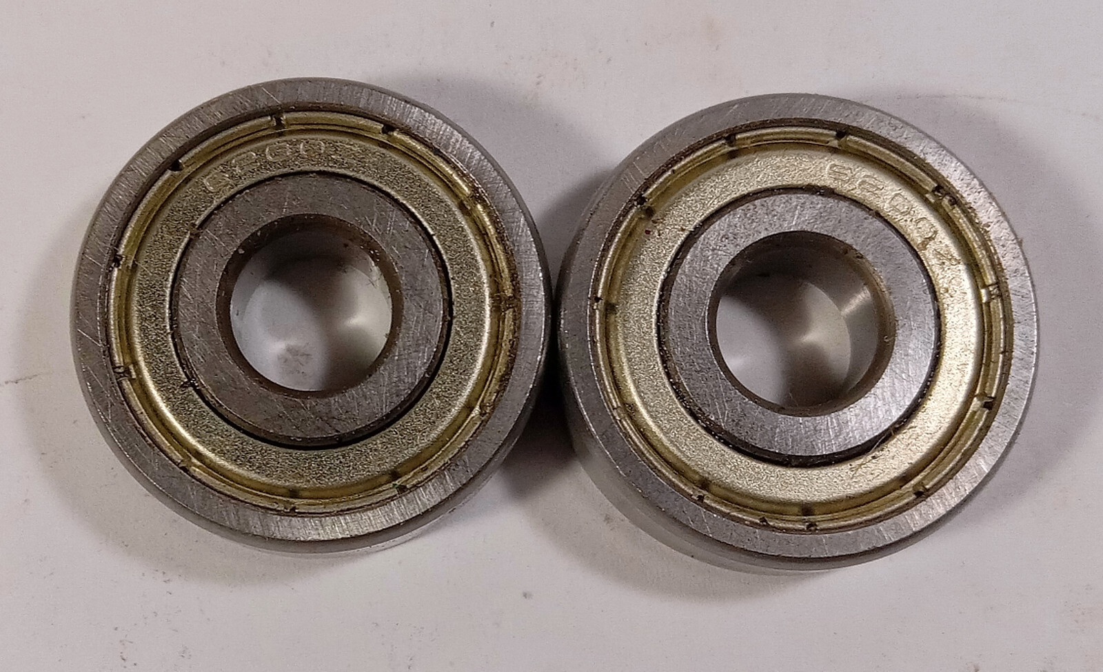 2 NEW XIKE 6200ZZ 10X30X9mm DOUBLE METAL SEAL BEARINGS NNB ***MAKE OFFER***