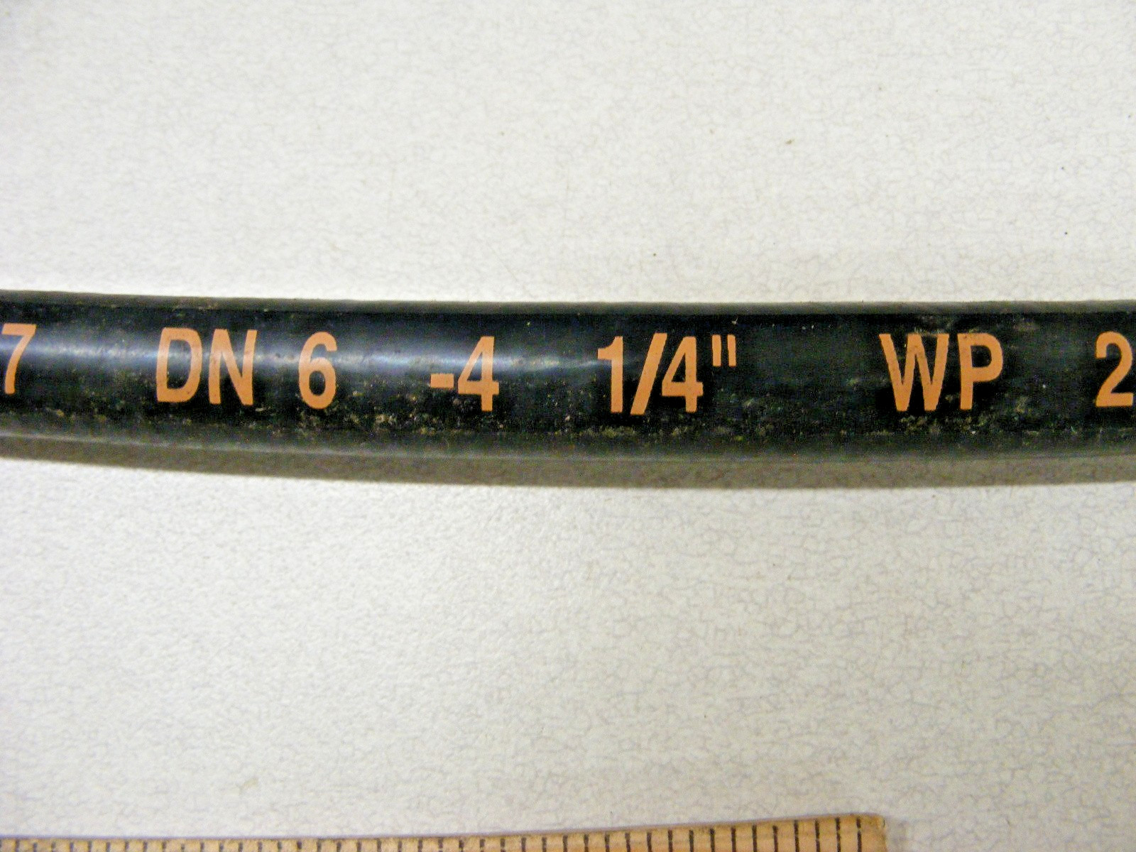 (2) Manuli 1/4″ Golden iSO 21 Antiwear Hose 18752-A SAE 100R17 3040 psi (zz3)