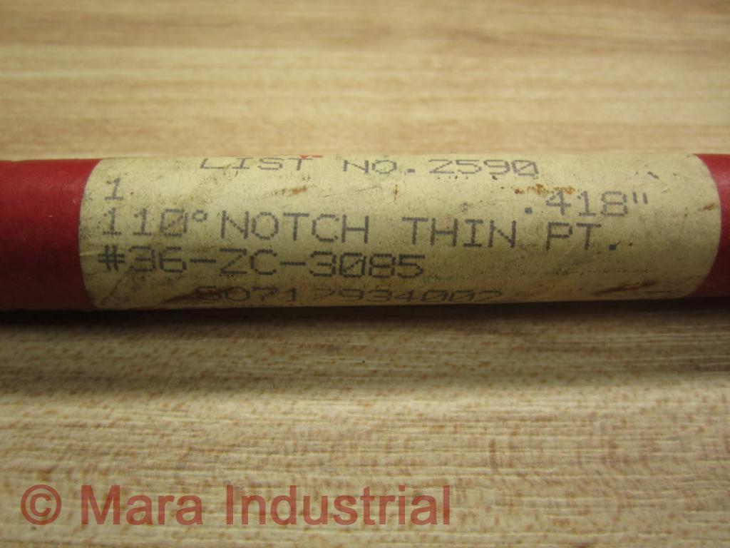 Cleveland Twist Drill 2590 Tapered Twist Drill Bit 36-ZC-3085