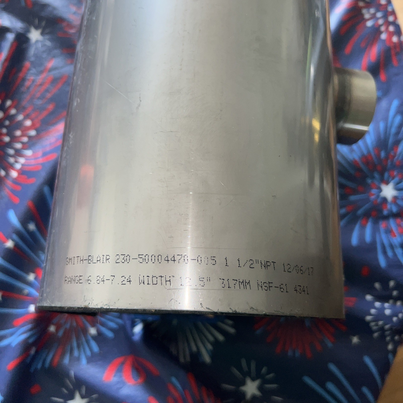 Smith-Blair 230-50004470-005 Full Circle 6 X 12-1/2 in. Pipe Repair Clamp 1 1/2