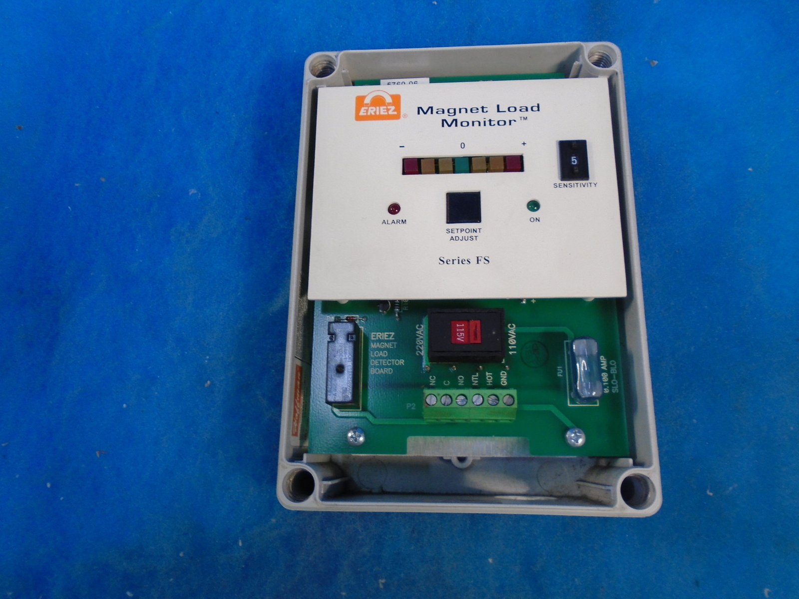 ERIEZ 5760-06 MAGNET LOAD MONITOR SERIES FS 1YR WARRANTY