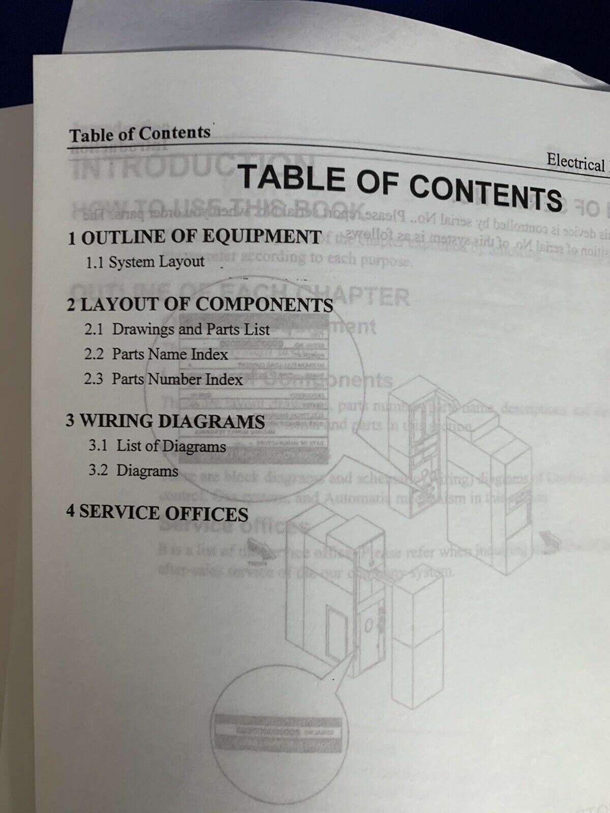 TEL ALPHA-8S-E Vertical LP-CVD AsSG Electrical Drawing Book A00009855304