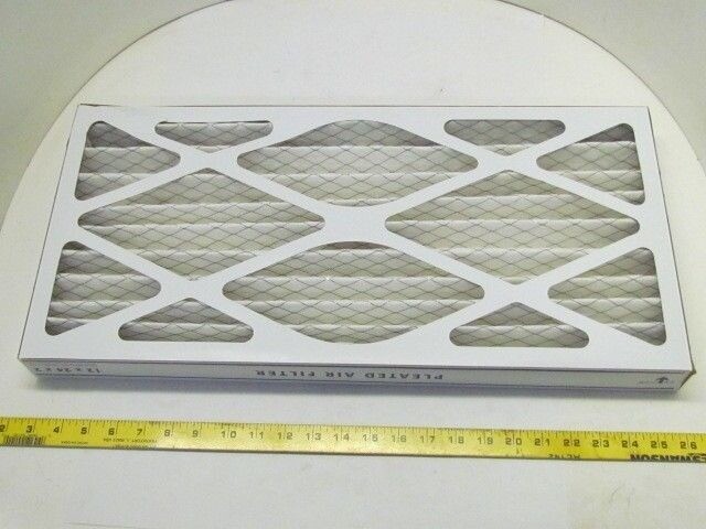 Box of 12 Air Handler 12x24x2 Pleated Air Filter 2W234 NIB