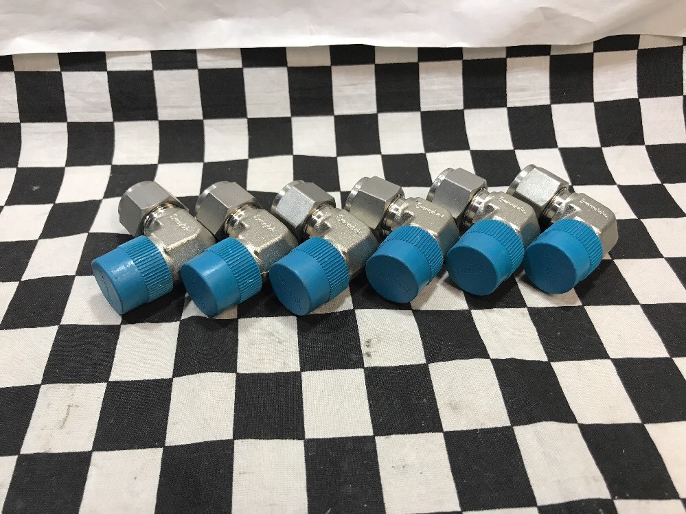 6x SWAGELOK Male Elbow 1/2″ NPT X 1/2″T, SS-810-2-8, SS81028, SHIPSAMEDAY #126B1