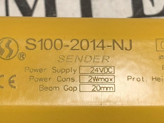 Sensorc Safety Light Curtain Set – S100-2014-NJ w/Warranty