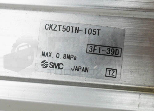 SMC CKZT50TN-105T SLIM LINE CLAMP CYLINDER W/ NI2-Q6.5-AP6-0.1-FS4.4X3/S304