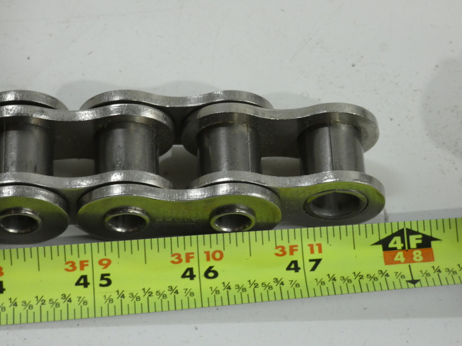 *Lot of 4* Regina A1088 Stainless Steel Hollow Pin Roller Chain – NEW Surplus!