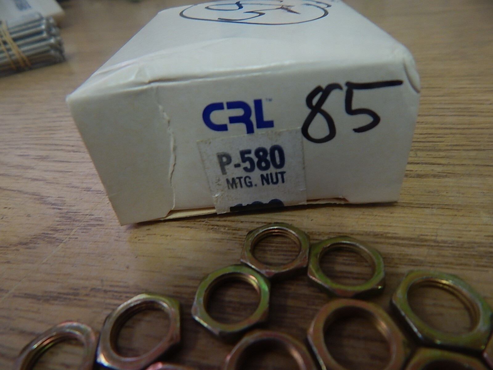 NEW CRL P-580 MTG. Nut Lot of 85 *FREE SHIPPING*