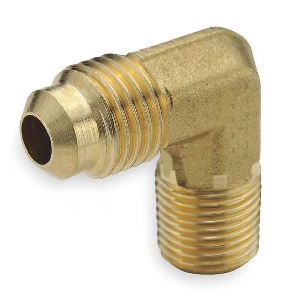 Parker 149F-10-8 Male Elbow,45Deg,Brass,Tube X Mnpt,Pk10