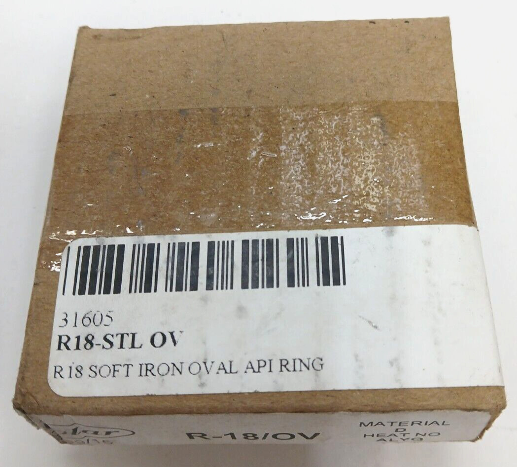 WOLAR R-18/OV RING JOINT ASME B16.20 D AL YQ OD 2-11/16 ID 2-1/8″ SOFT IRON