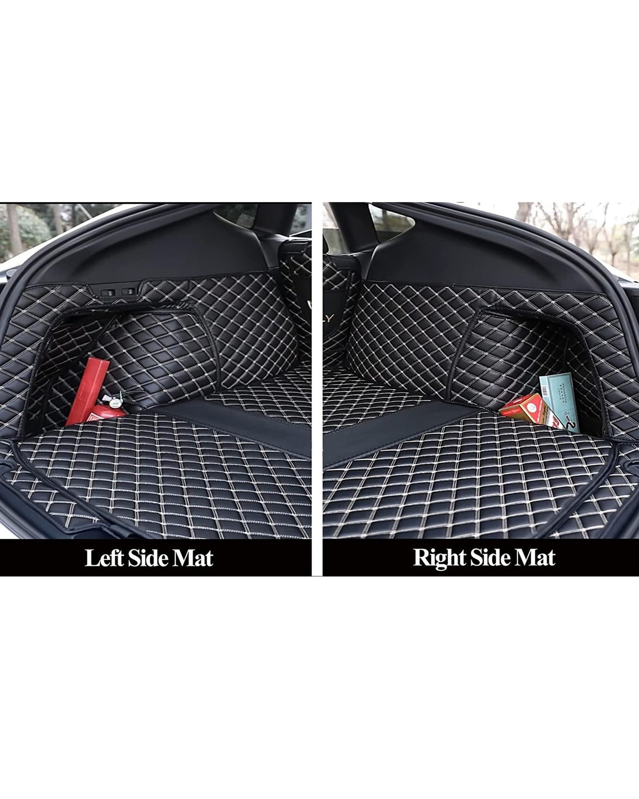 Trunk Cover Mat Compatible with 2020-2025 Tesla Model Y 5-Seater (Backrest Pr…