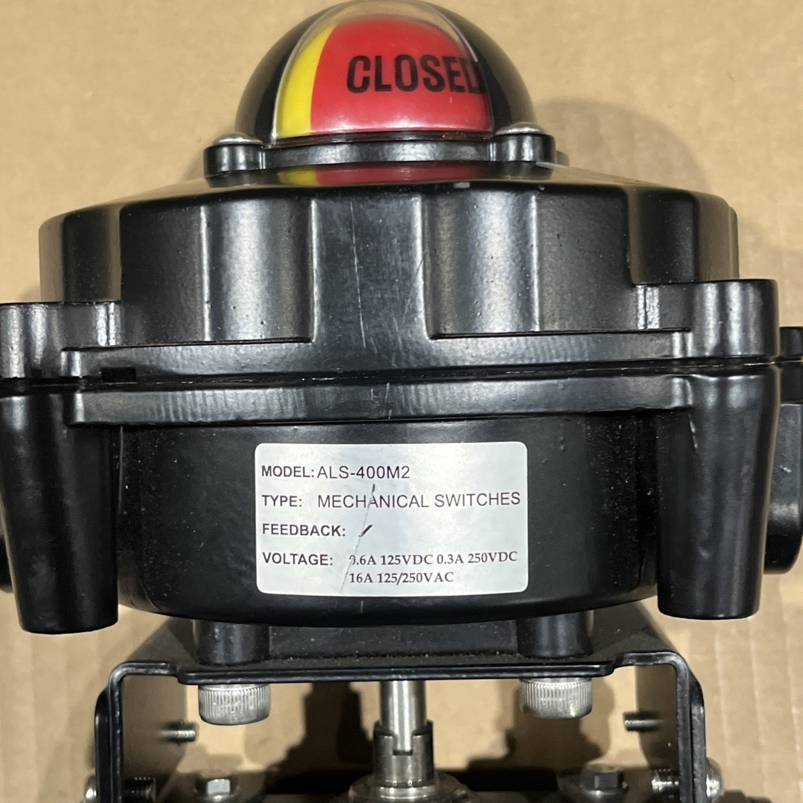 🔥Techmatic DFS075-SR11-M-P W/ ALS-400M2, 4M310-08, 1” CF8M, New Free Ship🇺🇸