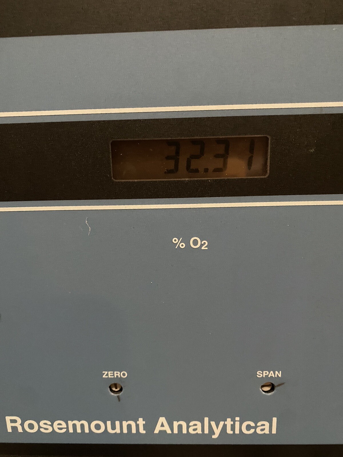 Emerson Rosemount Analytical 755R Digital Standard Range O2 Analyzer Unit, 755R