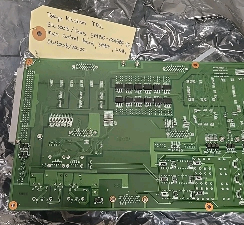 Tokyo Electron TEL SW300B/GAS 3m80-001585-15 Main Control Board 3M87