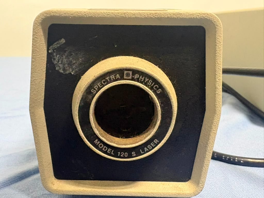 Spectra-Physics Model 249 Exciter w/ Helium-Neon Laser Stabilite 120S