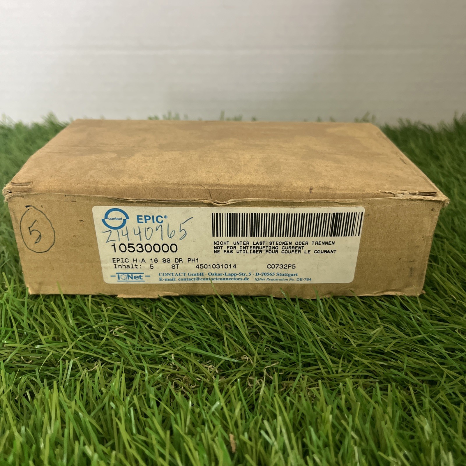 Lapp Epic 1053000 / 10.5410 16-Pin Female Insert Socket (YE252) lot Of 5