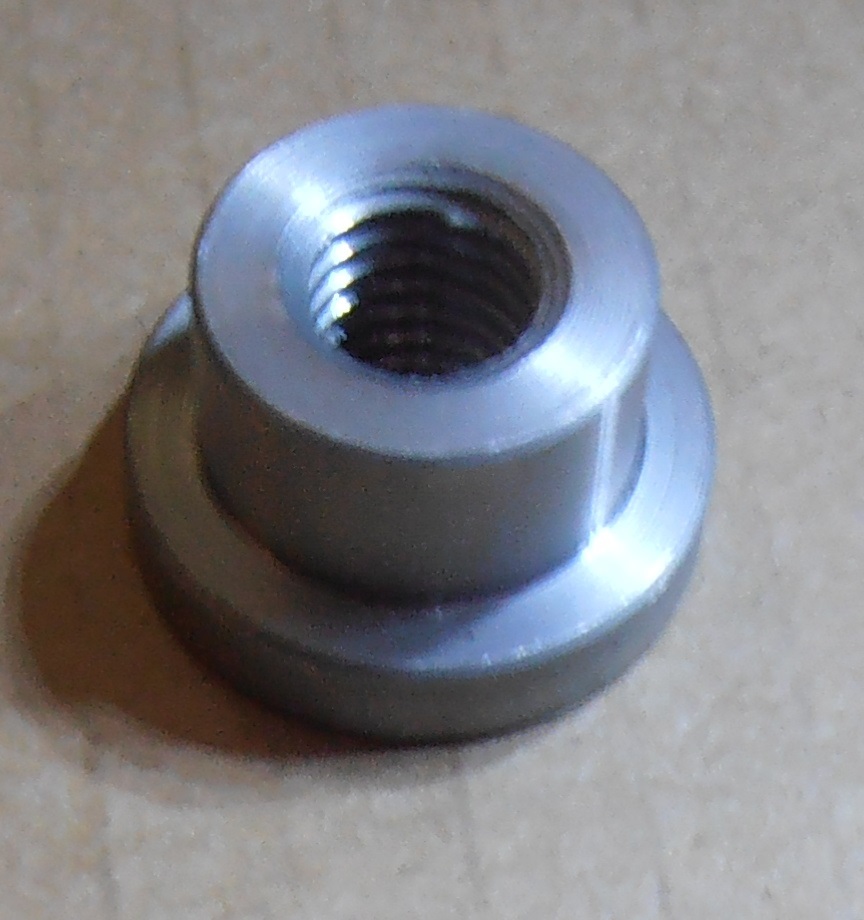 10 Pieces M 10 x 1.5 WELD BUNGS THREADED 1018 Steel Low Profile.USA MADE