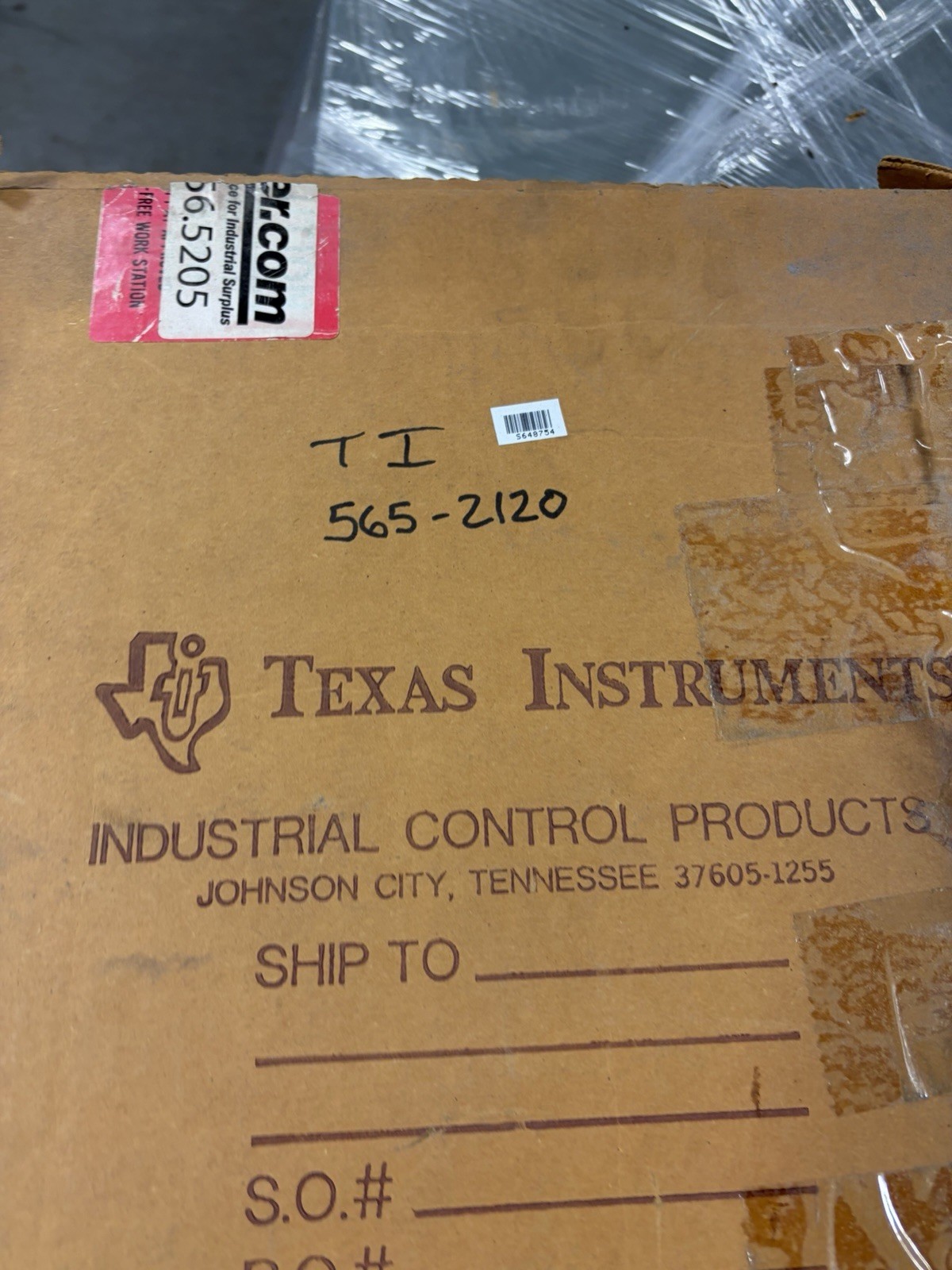 NEW TEXAS INSTRUMENTS 565-2120-TI505 CPU PROCESSOR MODULE PLC