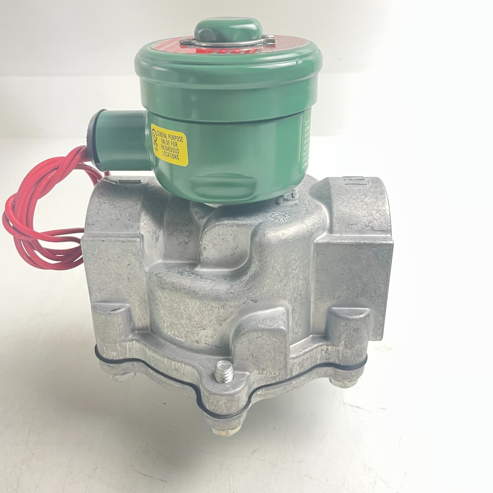 ASCO EF8215C053 EF80171 SOLENOID ALUMINUM BODY 220/240V 50/60HZ 15.4W