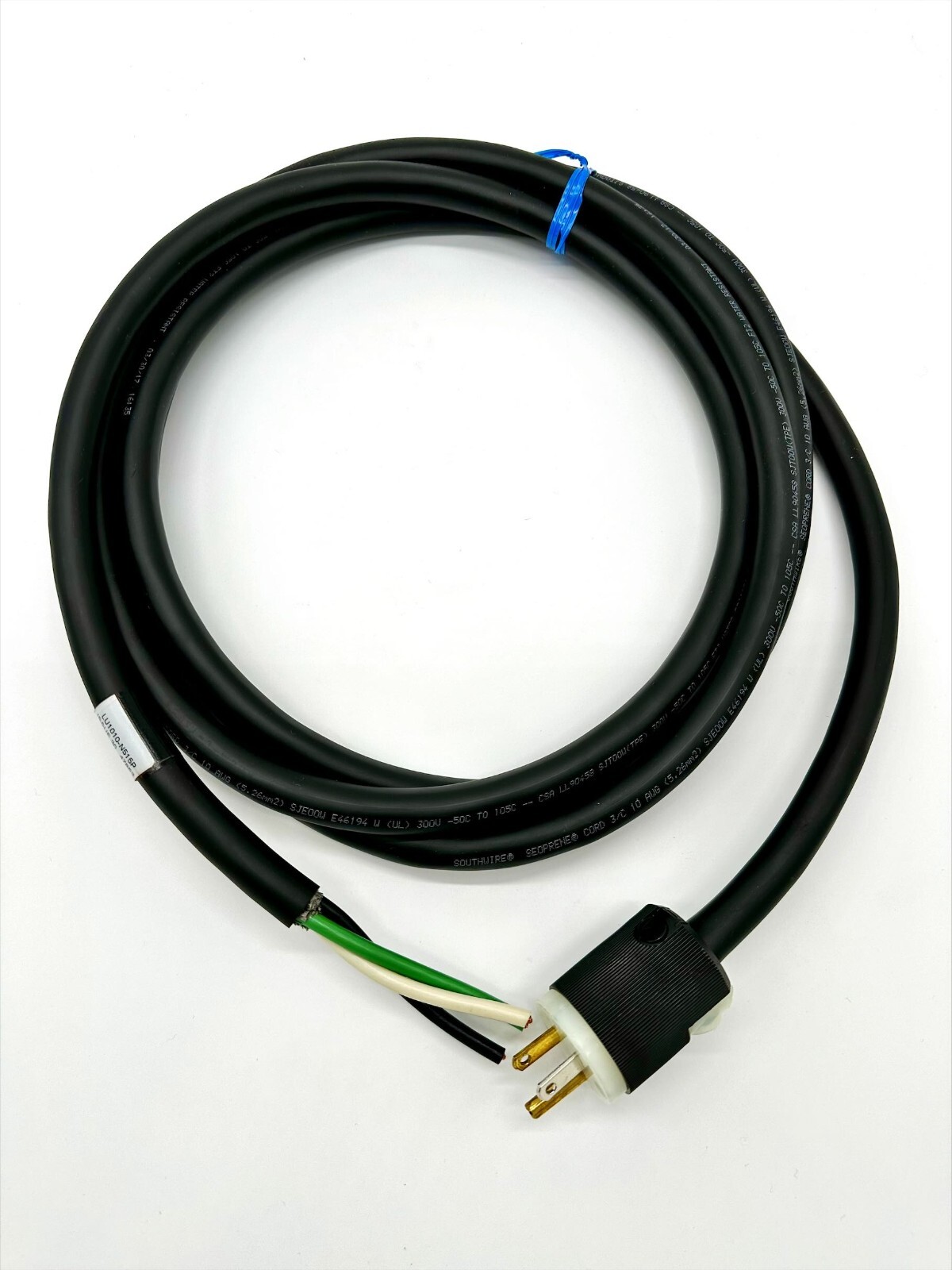 LU1010-N515P — DELTA ENERGY SOLUTIONS — AC LINE CORD, 10′, 10AWG, N515 PLUG