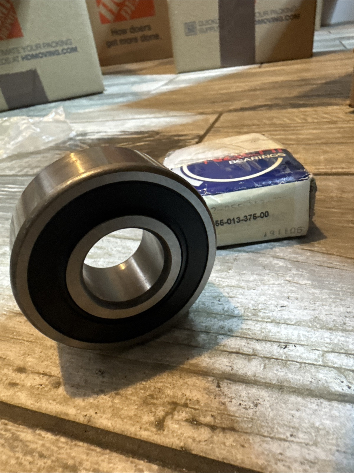 Nachi 5305-2NS Double Row Angular Contact Ball Bearing, Double Seals