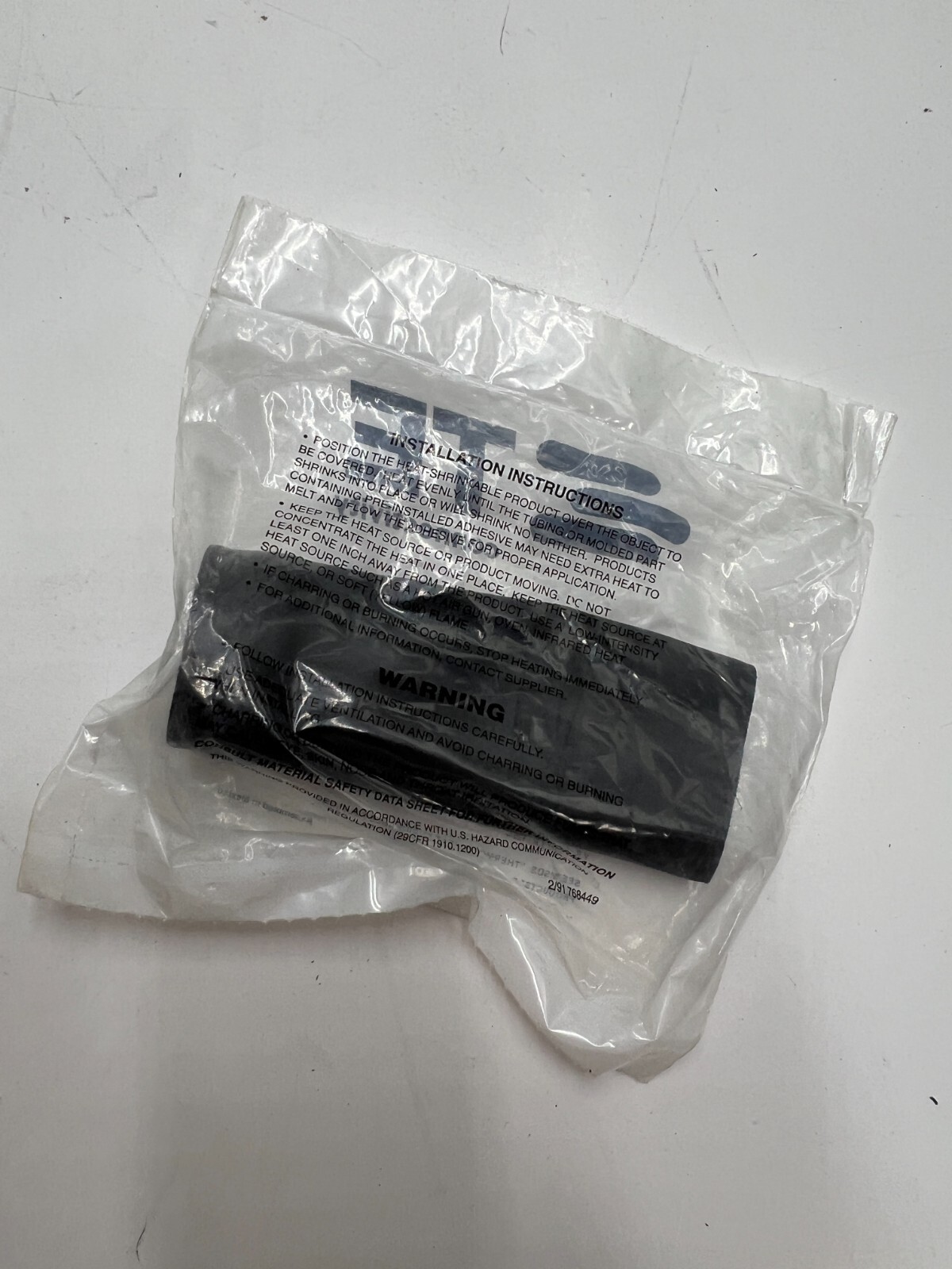 TE Connectivity OEM Heat Shrink Molded Boot SZ21 BLACK 202D221-4-0