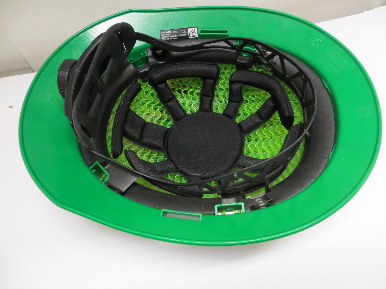 Wavecel Safety Helmet Hard Work Hat T2+ GREEN Class C size 53-63cm Wave Cel t2