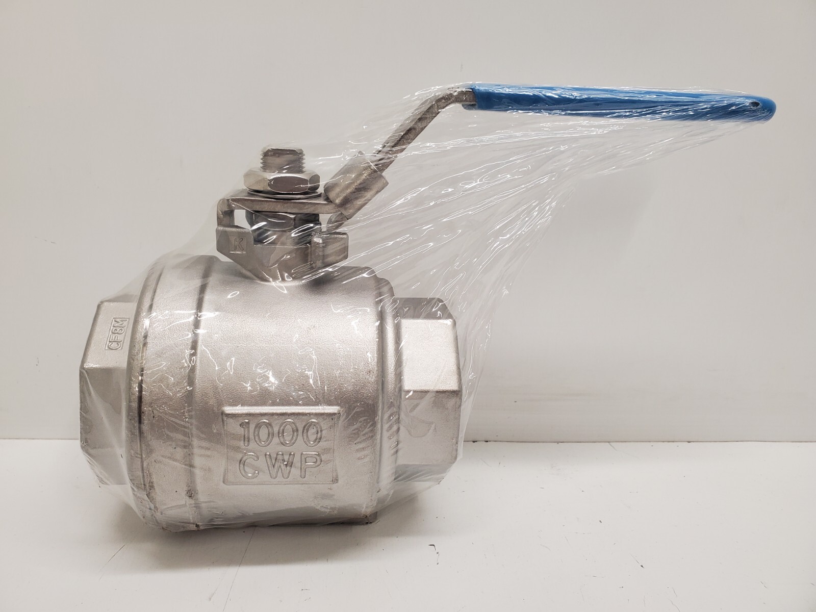NEW OLD STOCK! JAMESBURY 2-1/4″ 1000-CWP 2-CF8M SS BALL VALVE 6F3600TTB