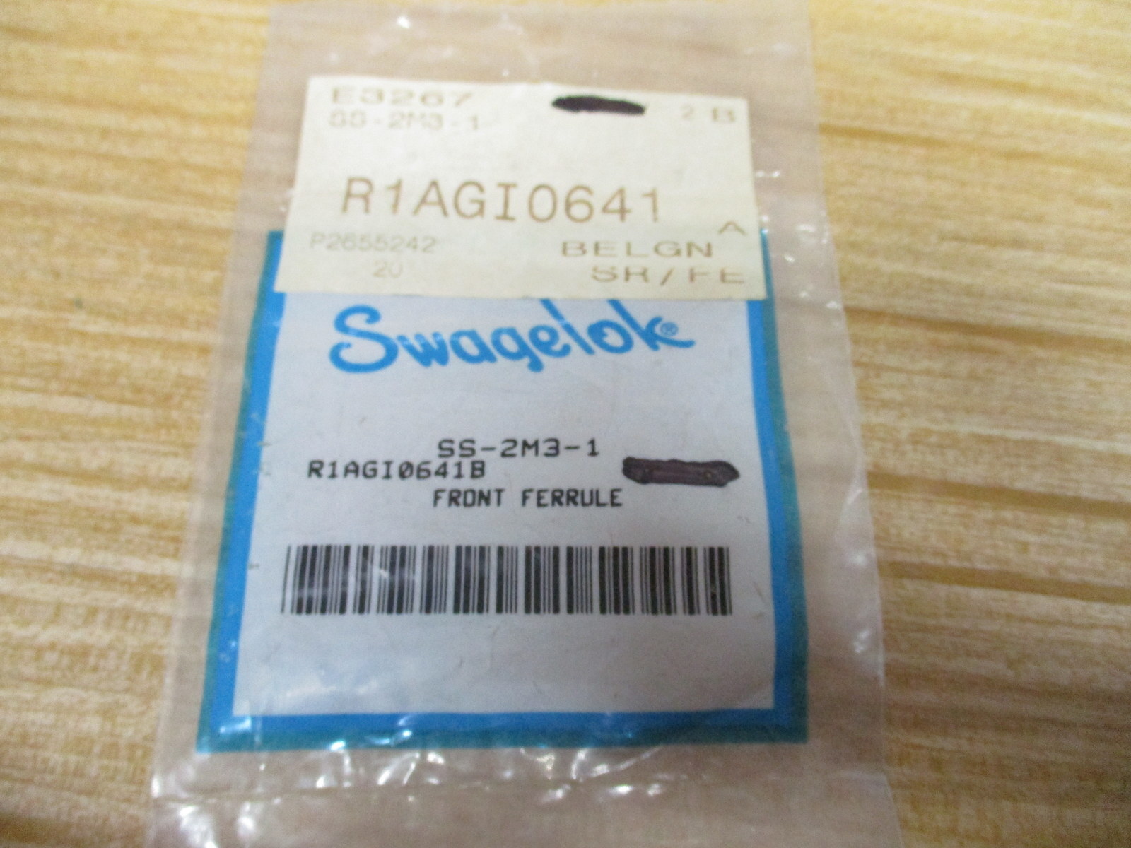 Swagelok SS-2M3-1 Stainless Steel Front Ferrule SS2M31 (Pack of 6)