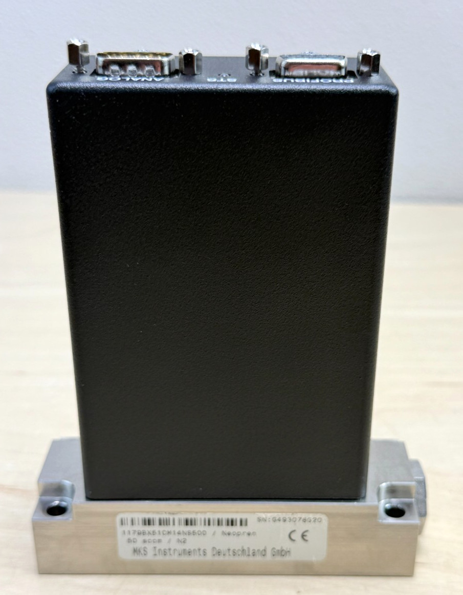 MKS 1179BX51CM14NS500 MASS-FLO Flow Meter, 50 sccm, Profibus