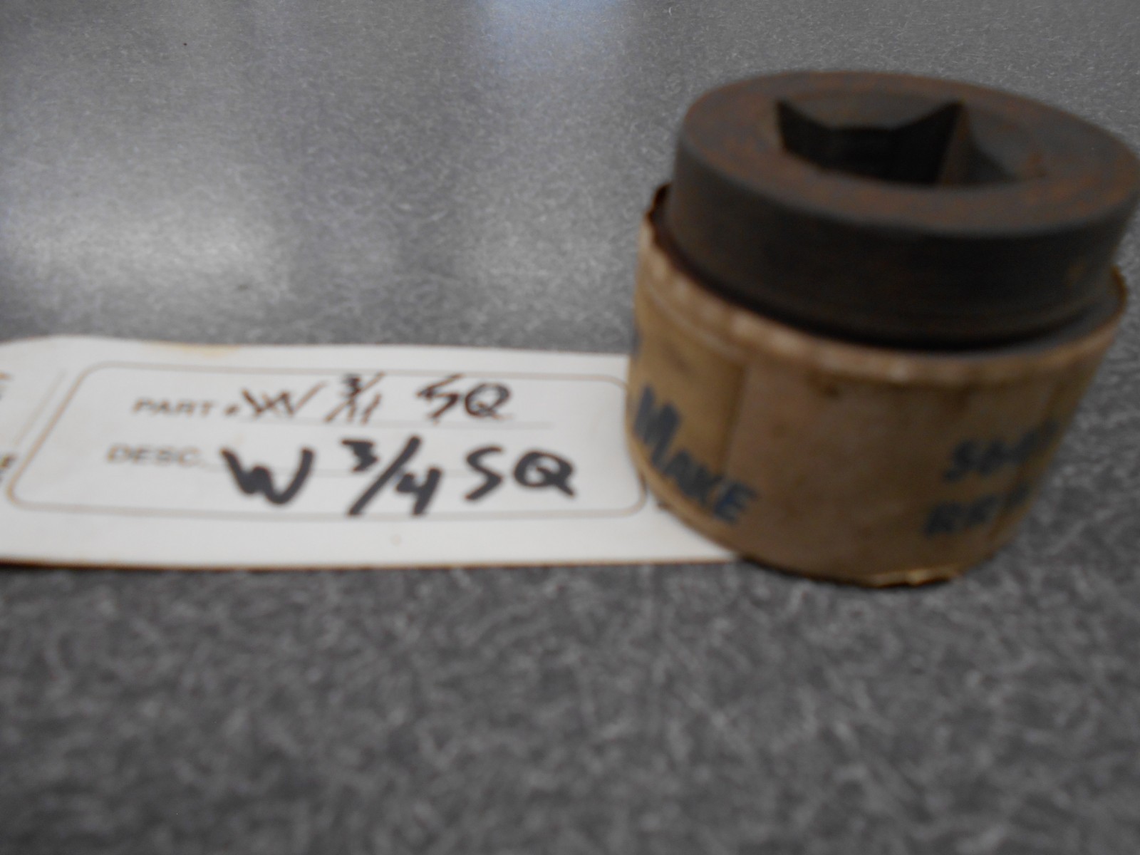 Weld-On Hub, Series W3/4 SQ Square Bore. Burns/Tisco. NOS!
