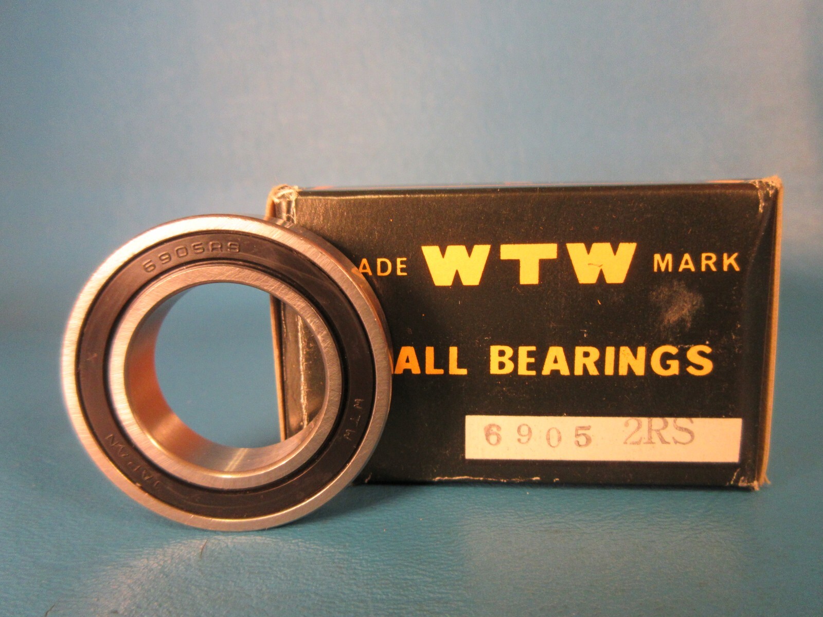WTW 6905 2RS Single Row Radial Bearing, Japan (61905 2RS Timken, SKF, NSK, NTN)