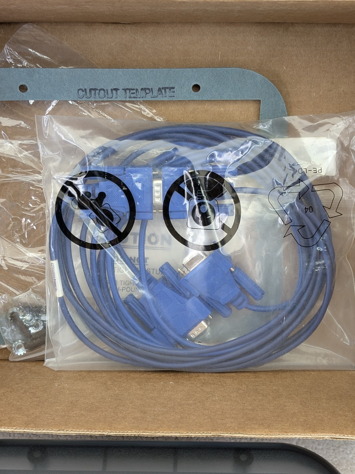 EZ-S6M-R – EZS6MR- AV Automation Direct HMI Touch Screen Operator Panel w/ Wires