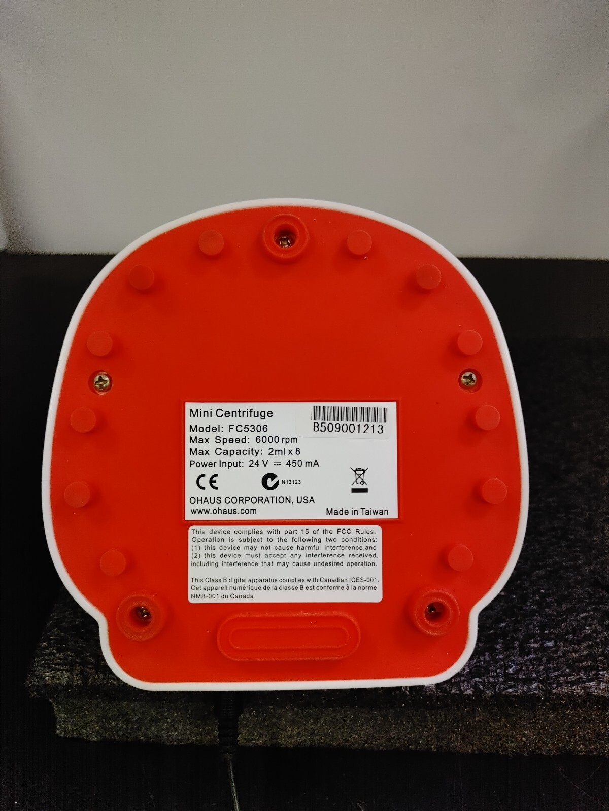 OHAUS FC5306 Frontier 5306 Mini Centrifuge