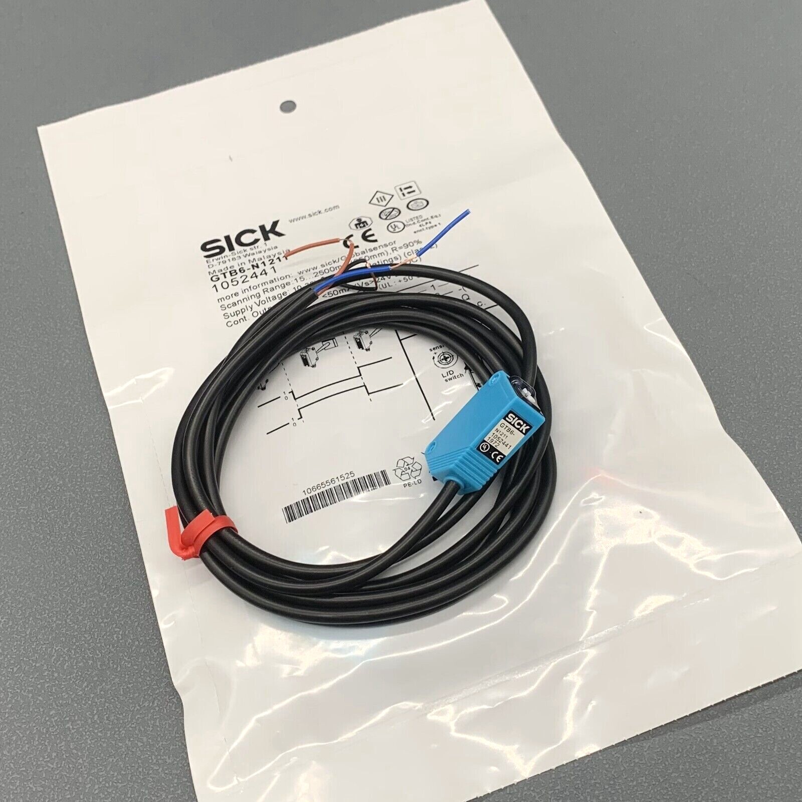1PC New for Sick GTB6N1211 1052441 GTB6-N1211 Photoelectric Sensor – US Stock