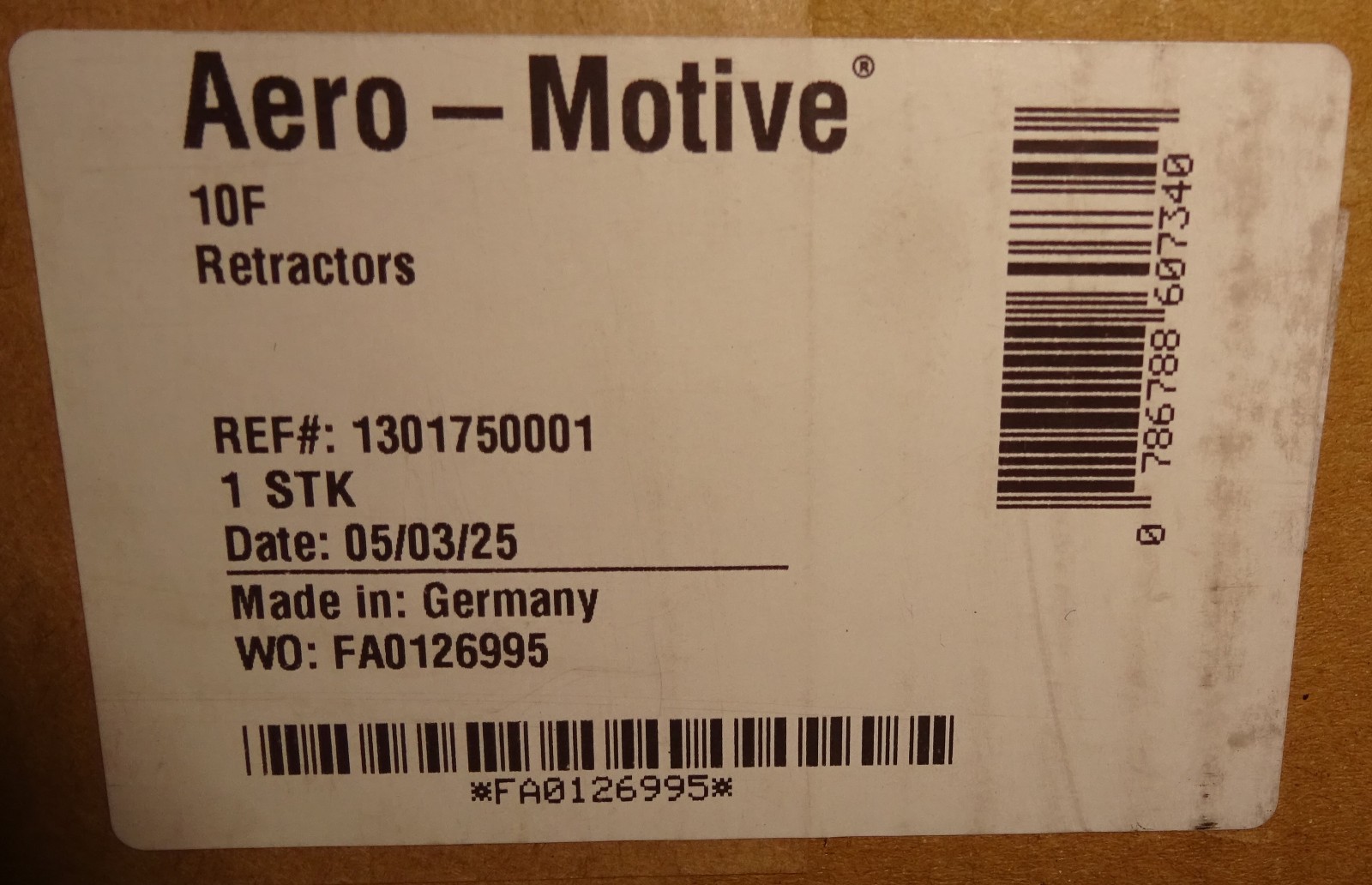 Aero-Motive 10F Tool Balancer Range 4-10 LB Travel 8 Foot Aero Motive NEW