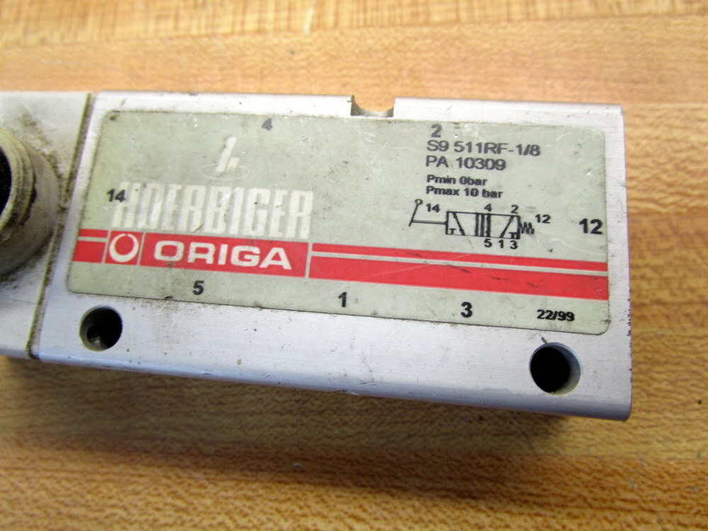 Hoerbiger Origa S9 511RF-1/8 Valve PA 10309