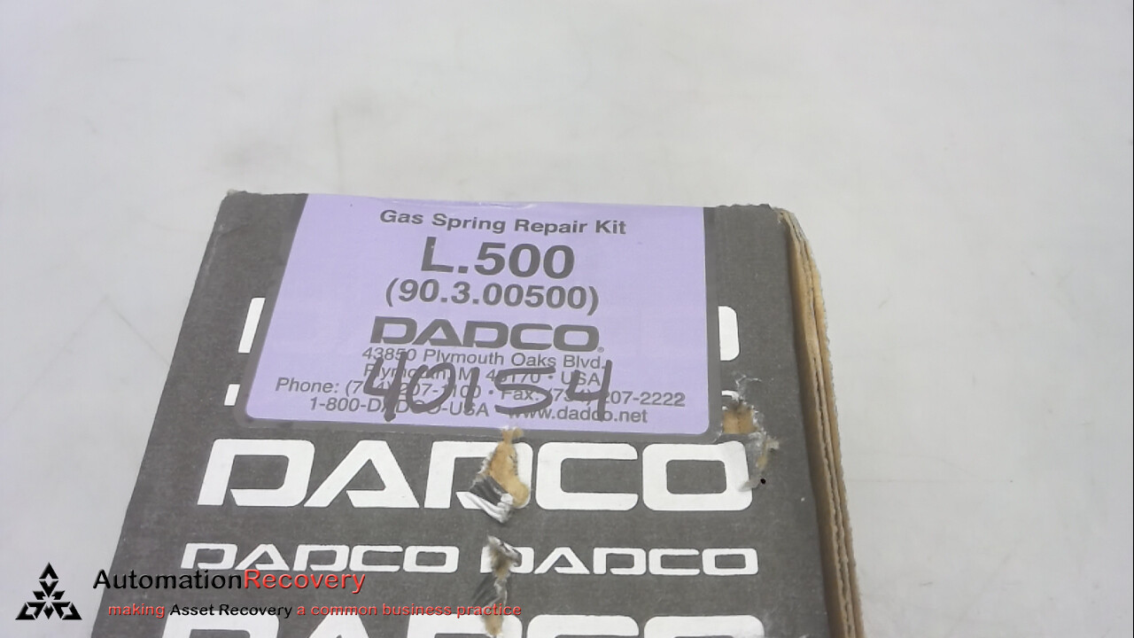 DADCO 90.103.00500, GAS SPRING REPAIR KIT, NEW #267936