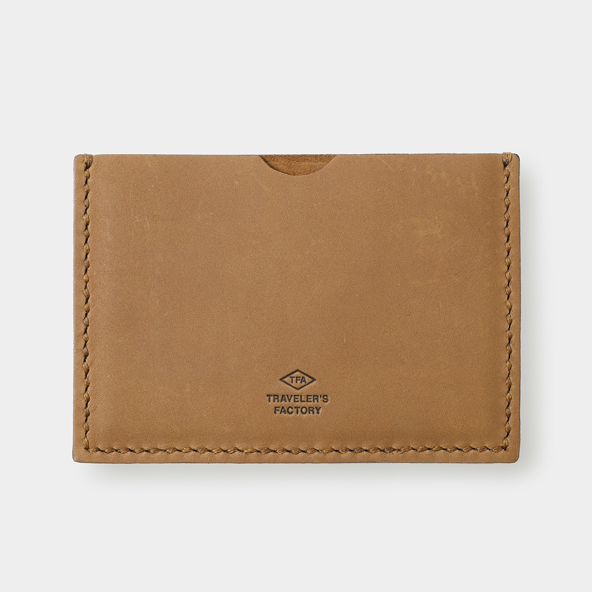 Traveler’s Factory TF Leather Passport Case Camel (07100654) Official Japan NEW