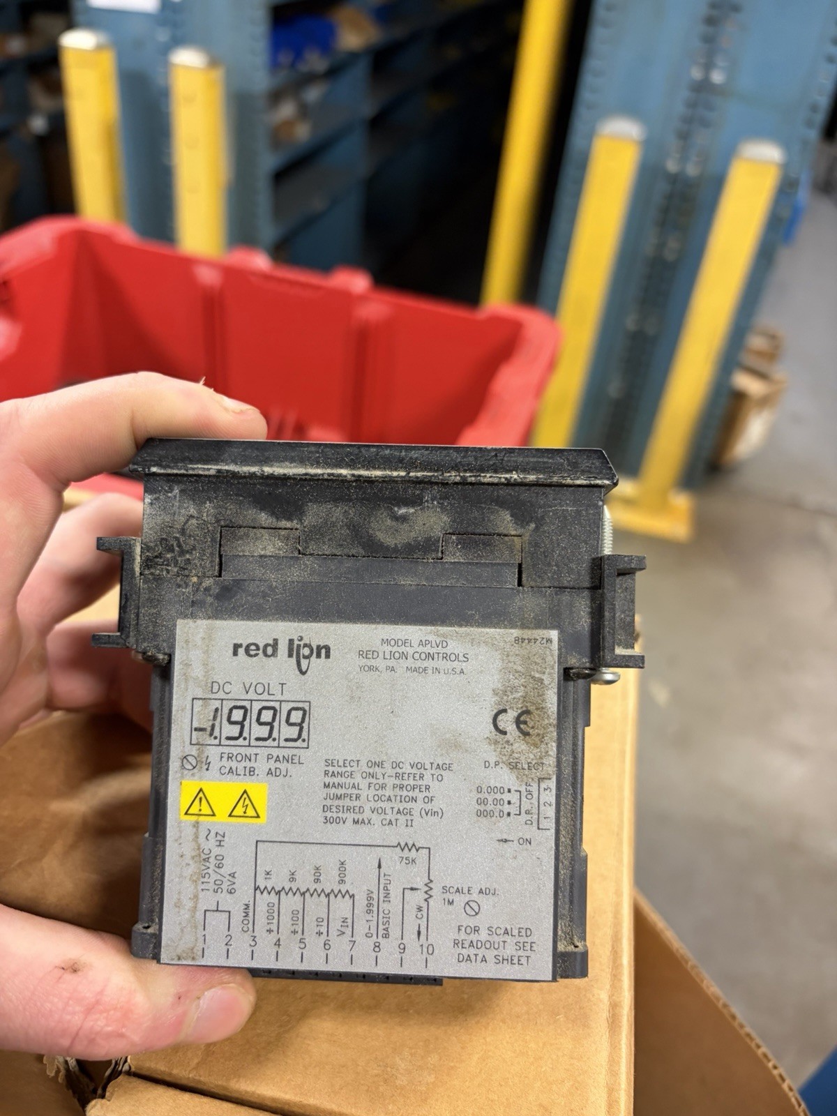 RED LION APLVD400 50063 115VAC 50/60HZ 6VA USED